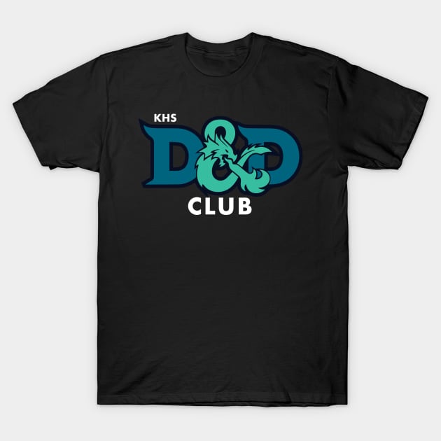 KHS D&D Club (Dark) T-Shirt by vanhansel